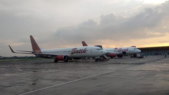 Ilustrasi batik Air.(F-INT)