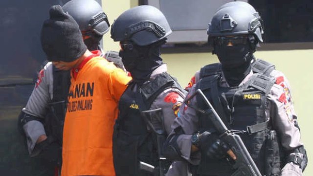 Ilustrasi teroris.(F-INT)