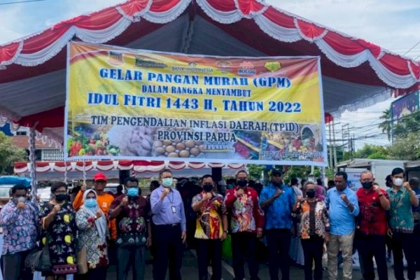 Pemprov Papua Gelar Pasar Tani Untuk Mendukung Kementan Penuhi Kebutuhan Pangan