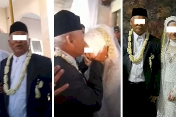 Wow, Kakek 65 Tahun Nikahi Gadis Cantik Umur 19 Tahun, Maharnya Komplit
