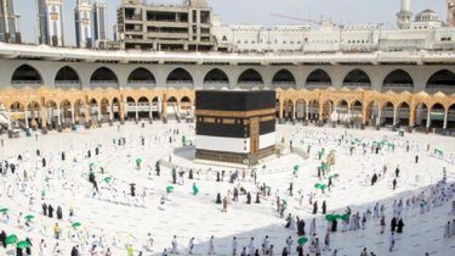 Ilustrasi naik haji.(F-INT)