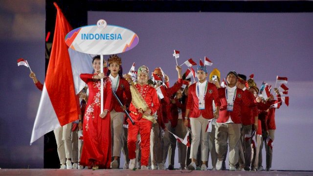 Kontingen Indonesia.(F-INT)