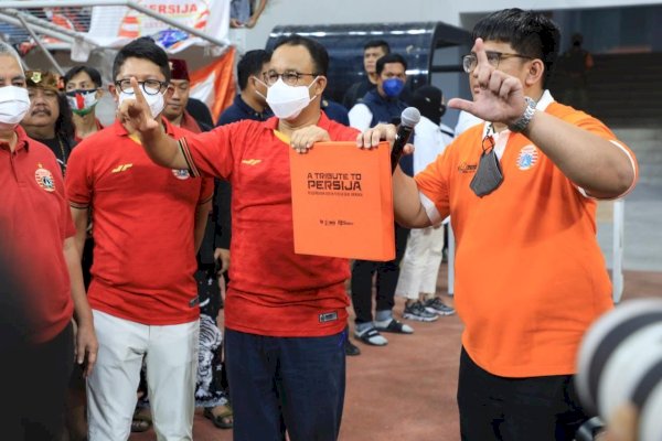 Rayakan Pertandingan Persija di Jakarta International Stadium, Anies: Hari Ini Janji Itu Dilunasi