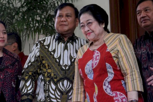 Bertemu Megawati, Prabowo Tak Bicara Politik