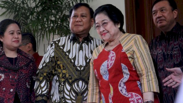 Prabowo-Megawati.(F-INT)