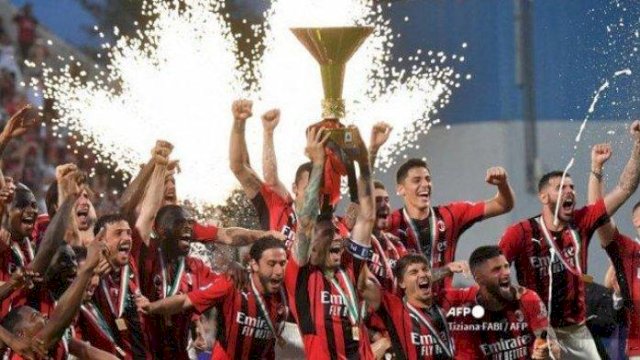 AC Milan Juara liga Italia.(F-INT)