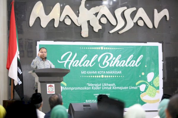 Hadiri Halal Bi Halal KAHMI Makassar, Danny Pomanto: Jadilah Sensor Sosial