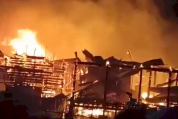 Puskesmas di Sinjai Sulsel Hangus Terbakar, Kerugian Rp1,5 Miliar