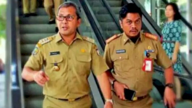 Walikota Danny-Kepala Bapenda Firman Pagarra.(F-INT)