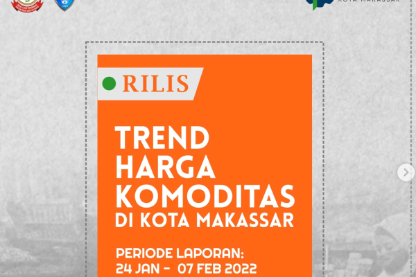 Hasil Pemantauan Disdag Makassar Periode 24 Januari – 07 Februari 2022