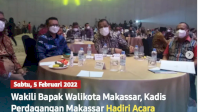 Wakili Walikota, Kadisdag Makassar Arlin Ariesta Hadiri Forum Bisnis dan Investasi Maluku Baileo Exhibition