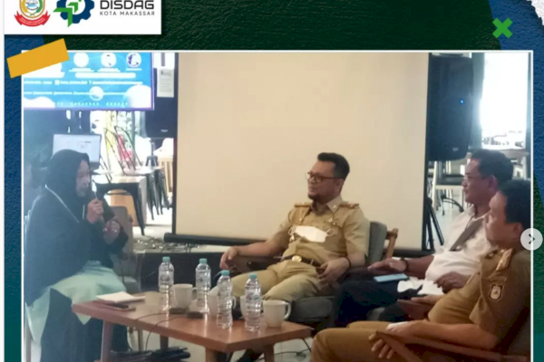 Bahas Program, Kadisdag Makassar Arlin Ariesta Jadi Narasumber pada Coffee Morning