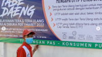 Maksimalkan Pelayanan, UPT Metrologi Legal Makassar Sebar Spanduk Informasi Layanan Tera-Tera Ulang