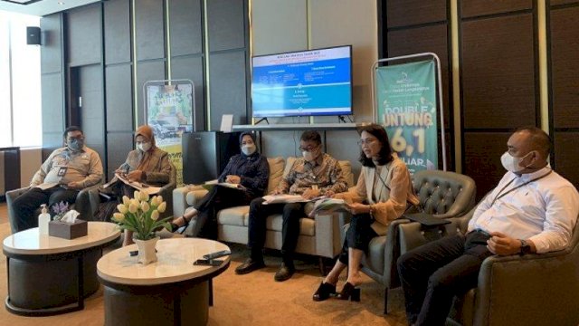 Hebat! Kinerja Bank Sulselbar Tahun 2021 Cetak Laba Senilai Rp854 Miliar.