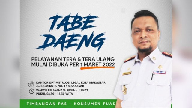 Sekdisdag Ahmad: Tujuan dari Tera-Tera Ulang Untuk Pastikan Kebenaran Hasil Pengukuran