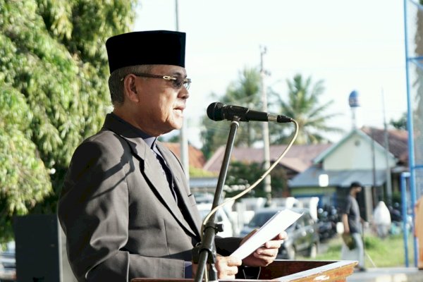 Shalat Idul Fitri, Bupati Basmin Mattayang Ajak Masyarakat Tetap Terapkan Prokes