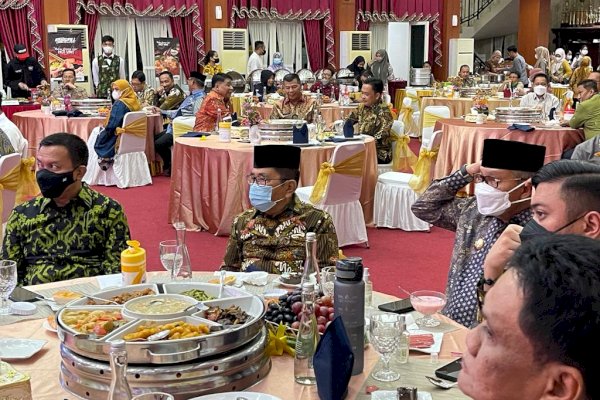 Rakor dengan Gubernur, Walikota Palopo Judas Amir Jelaskan Penanganan Arus Balik 2022