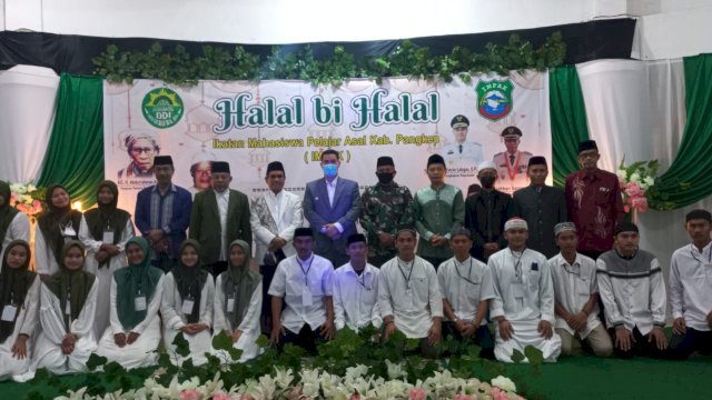 Bupati Pangkep Muhammad Yusran Lalogau gelar halal bihalal.