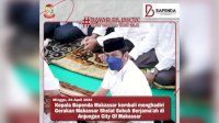 Kepala Bapenda Hadiri Gerakan Makassar Sholat Subuh