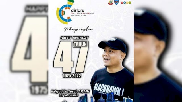 Fahyuddin Yusuf&nbsp;berulangtahun ke 47.