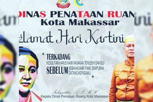 Kadistaru Makassar Fahyuddin Yusuf: Selamat Hari Kartini