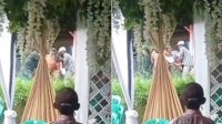 Gagal Move On, Viral Pria Ngamuk di Pernikahan Mantan, Diamankan Sama Warga