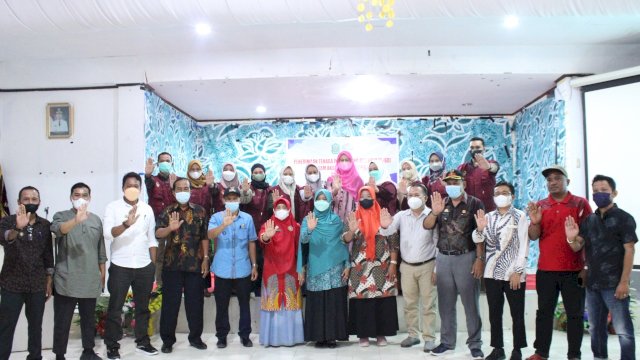 Ketua TP PKK Takalar Irma Andriani Terima Tim Pendamping Gizi Desa.