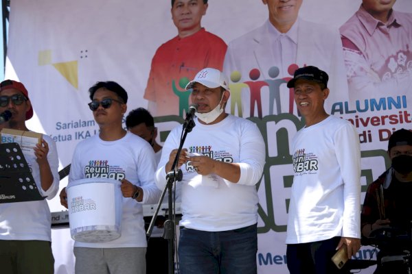 Wakili Walikota di Reuni Akbar, Asisten 1 Pemkot Palopo: Alumni Unanda Berikan Solusi Setiap Persoalan