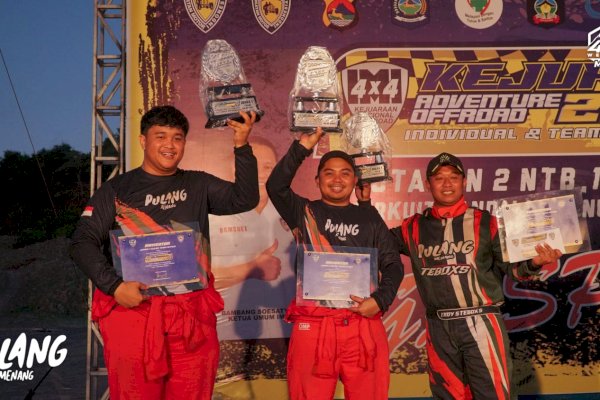 Hebat! Aldhy, Kader Muda NasDem Palopo Kembali Juara di Kejurnas Adventure Offroad