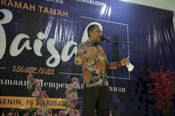 Ramah Tamah Hari Raya Waisak, Wali Kota Danny Gagas Pembangunan Religius Park