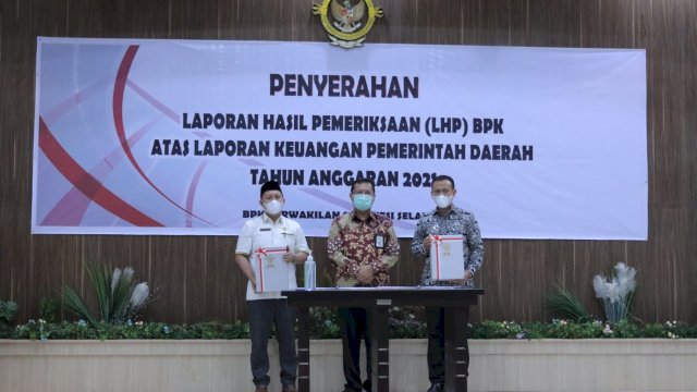 Pertama Kali dalam Sejarah, Bupati Syamsari Berhasil antar Takalar Raih Opini WTP dari BPK.