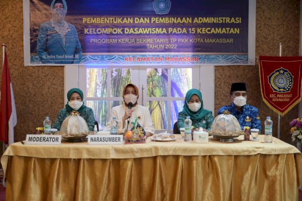 TP PKK Kota Makassar Gelar Pembentukan dan Pembinaan Administrasi Dasawisma