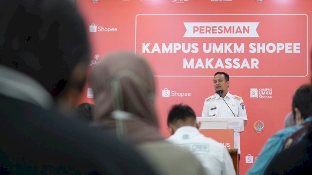 Resmikan Kampus UMKM Shopee, Gubernur Andi Sudirman Harap UMKM Sulsel Naik Kelas