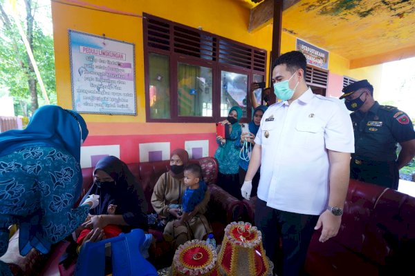 Genjot Vaksinasi di Pangkep, Bupati Yusran Target 70.000 Anak