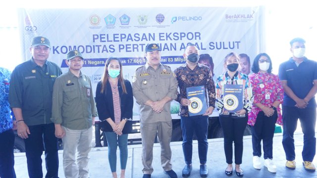 Tahun Ini, Ekspor Pertanian Sulawesi Utara Sudah Capai Rp2,9 Triliun.