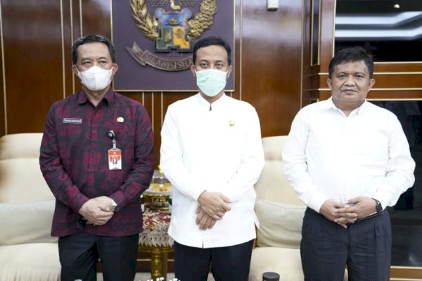 Gubernur Terima Dirjen Bina Pemdes, Bahas Peta Batas Desa di Sulsel