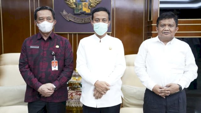 Gubernur Terima Dirjen Bina Pemdes, Bahas Peta Batas Desa di Sulsel