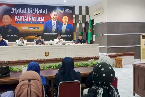 Halalbihalal, NasDem Palopo Optimis Menang Pemilu 2024