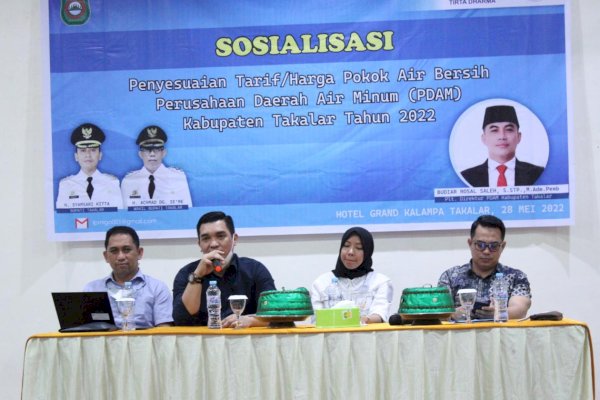 12 Tahun Merugi, PDAM Takalar Lakukan Penyesuaian Tarif