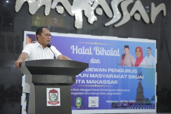 Halalbihalal Masyarakat Sinjai, Danny Pomanto Harap HIMAS Jembatani Pembangunan Makassar
