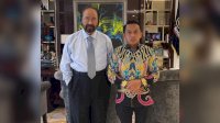 Syaharuddin Alrif Temui Langsung Surya Paloh, Laporkan NasDem Sulsel Siap Boyong 821 Kader ke Rakernas