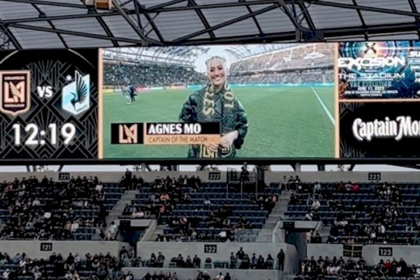 Jadi Kapten Kehormatan Klub MLS Los Angeles FC, Agnez Mo: Terima Kasih LAFC atas Undangannya