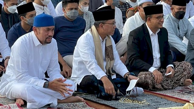 Ungkapan Rasa Syukur Anies Baswedan Lihat Masyarakat Berbondong-bondong Salat Idulfitri di JIS