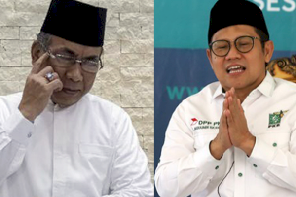 Cak Imin Pamerkan Kaus Bertuliskan &#8220;NU Kultural Wajib Ber-PKB&#8221; Gus Yahya: Tanggapi yang Berkualitas Saja