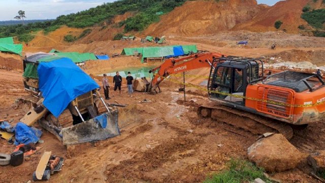 ILustrasi bisnis ilegal.(F-INT)