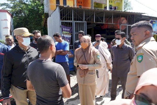 Wabup Maros Suhartina Bohari Kunjungi Lahan Eks Pasar Masale yang Diklaim Warga