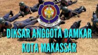 Pendidikan Dasar Fisik dan Mental Personil Damkar Makassar