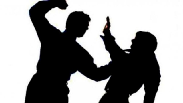 Ilustrasi nyaris baku hantam.(F-INT)