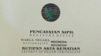 Simak, Ini Berkas yang Harus Disiapkan Kalau Mau Buat Akta Kematian di Dukcapil Makassar