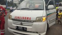 Lawan Arah saat One Way, Ternyata Ambulans Ini Tak Bawa Pasien, Ditangkap Polisi